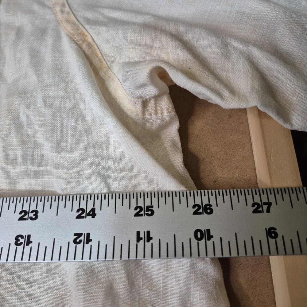 Tommy Bahama Light Orange Button Down Linen Shirt 2755/2